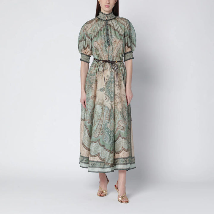 ZIMMERMANN - Wanderlust Billow dress with tapestry print