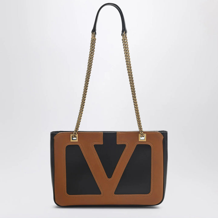 Valentino Garavani - Viva Superstar black/brown small bag