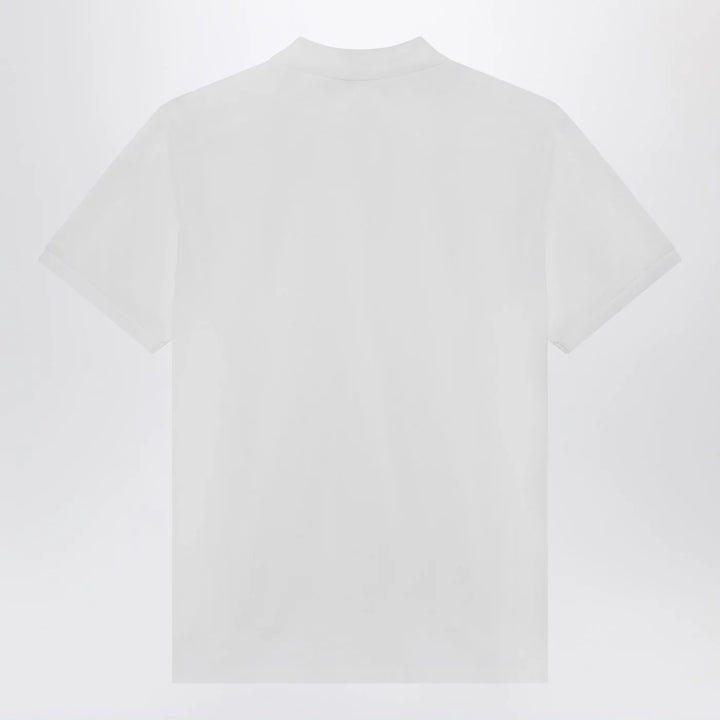 Polo Ralph Lauren - White cotton Custom Slim-Fit polo