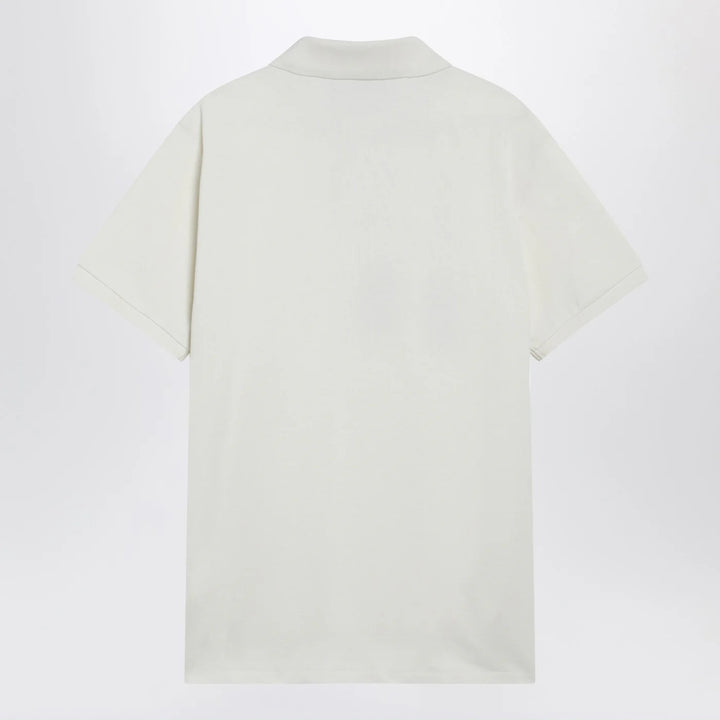 Polo Ralph Lauren - Cream-colored cotton Custom Slim-Fit polo shirt