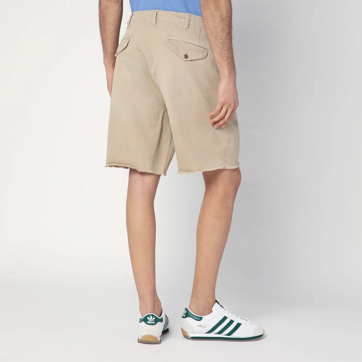 Polo Ralph Lauren - Beige cotton Big-Fit Shorts
