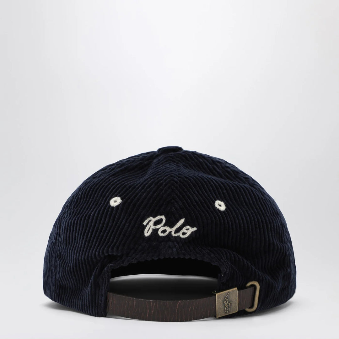 Polo Ralph Lauren - Blue corduroy baseball cap