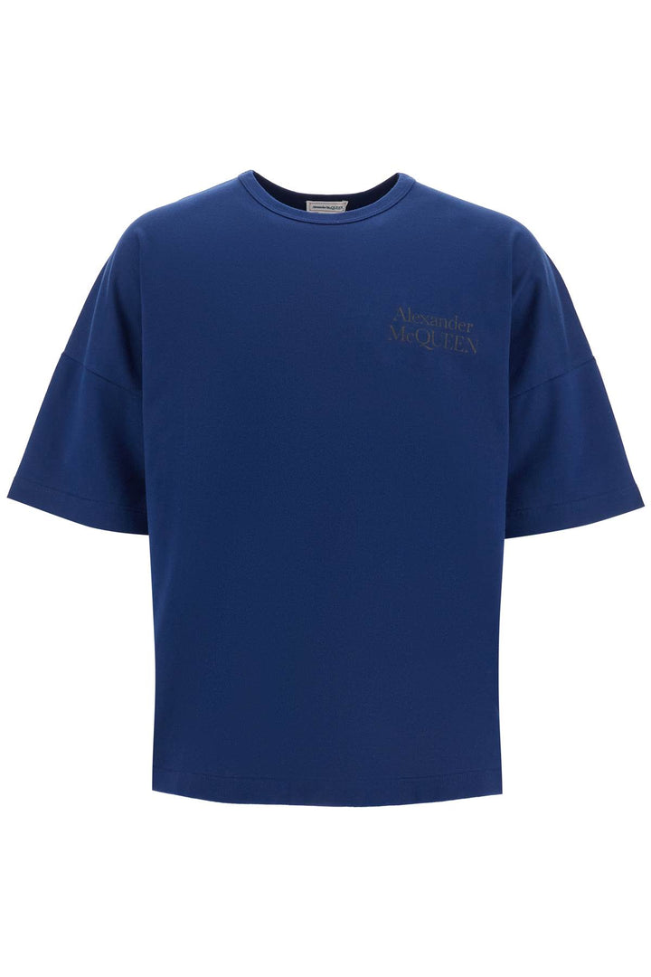 Alexander Mcqueen oversized logo