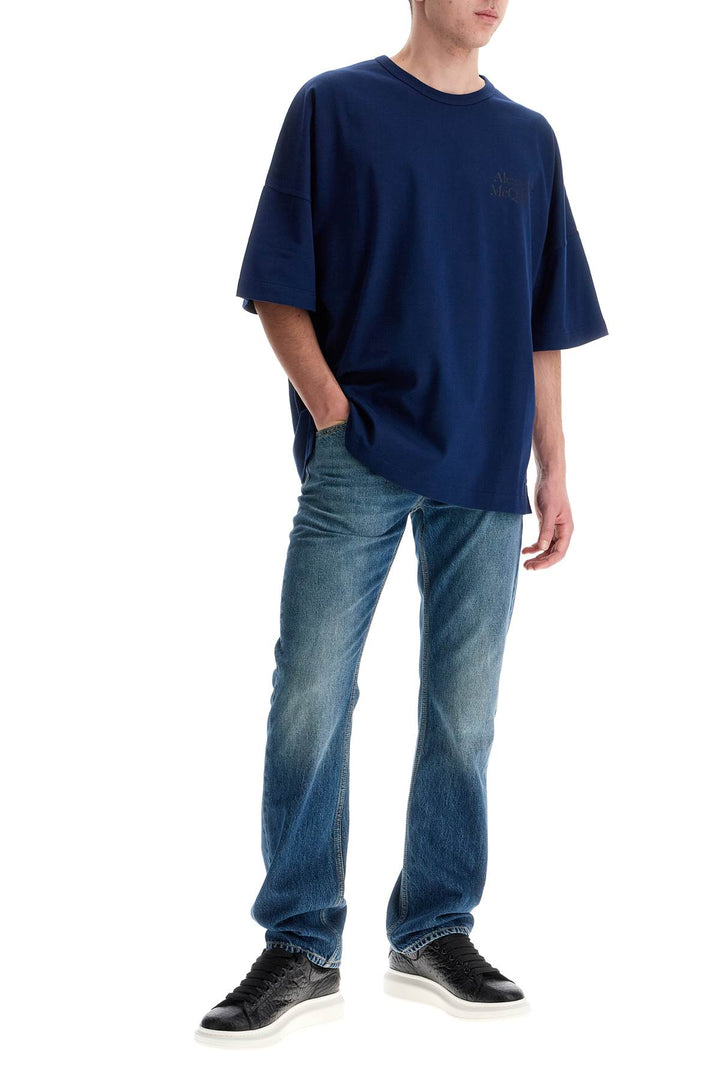 Alexander Mcqueen oversized logo