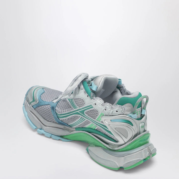 Balenciaga - Runner Sneakers in grey, green and blue