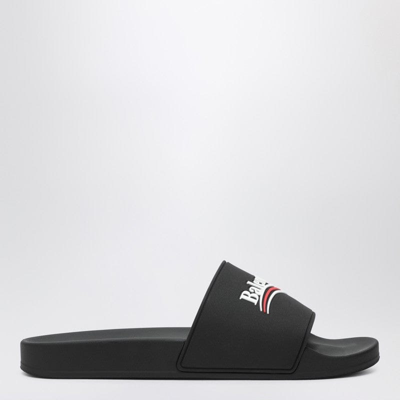 Shoes Balenciaga - Pool Slide rubber sandals in black - 44 IT Brand