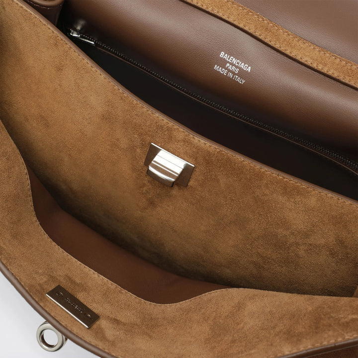 Balenciaga - Rodeo medium beige suede bag