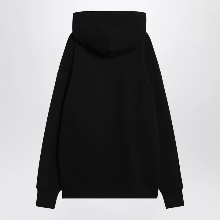 Valentino - Black sweatshirt with Le Chat de la Maison patch