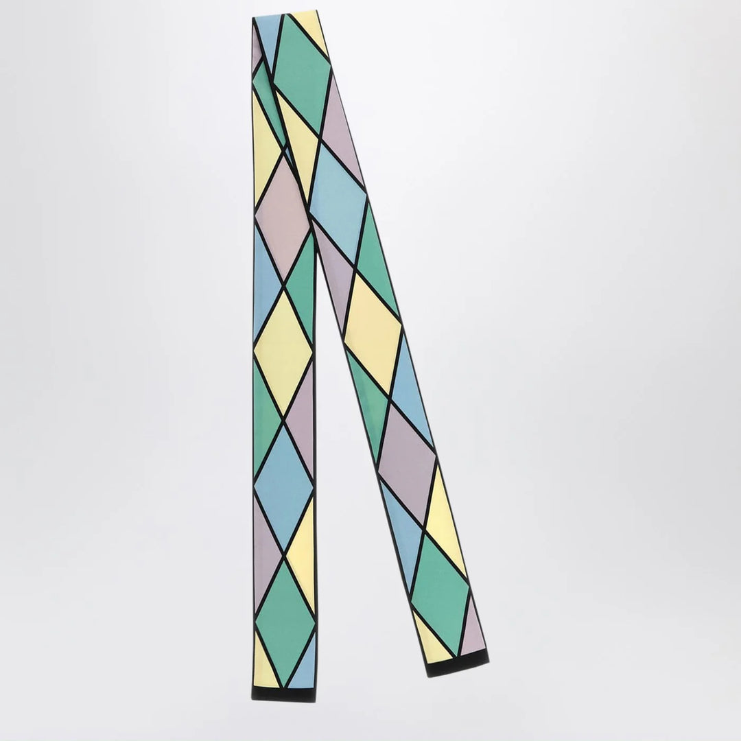 Valentino Garavani - Rhombelle scarf in multicolored silk