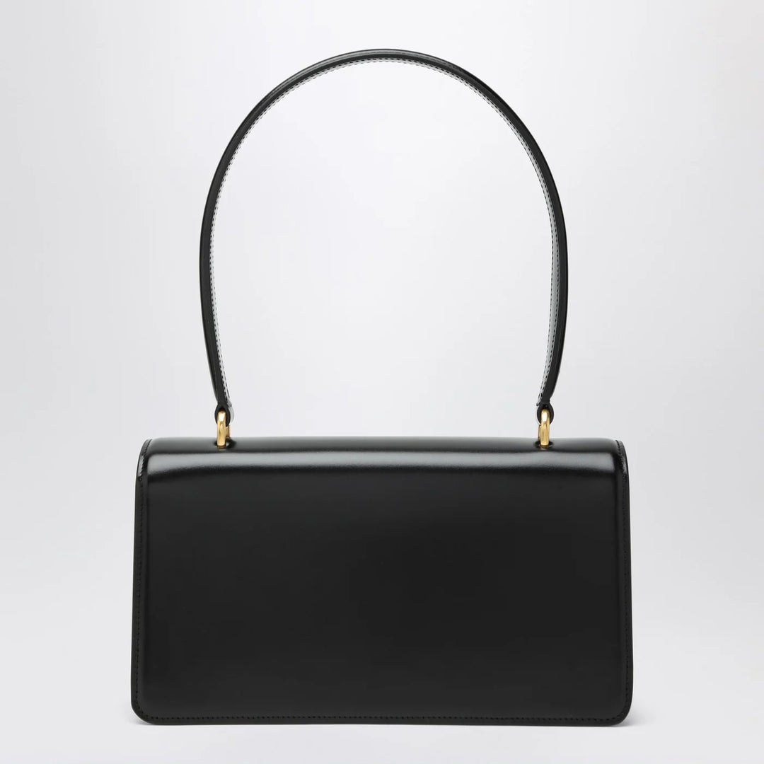 Valentino Garavani - Vain bag in black glossy calfskin