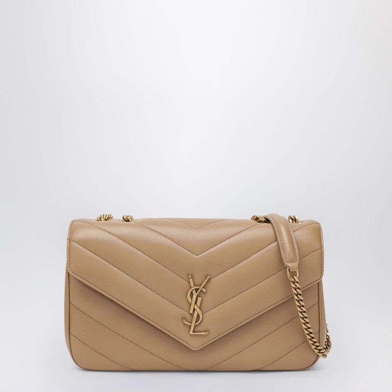 #N/A Saint Laurent - Medium LouLou beige leather bag - One size Brand