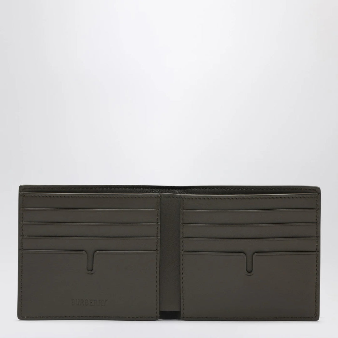 Burberry - Beige Check-pattern wallet
