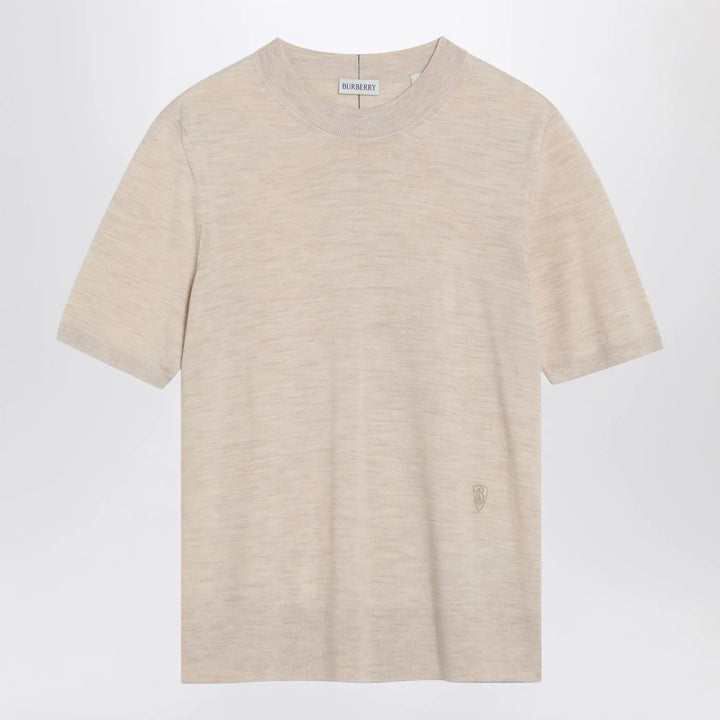 Burberry - Beige wool sweater