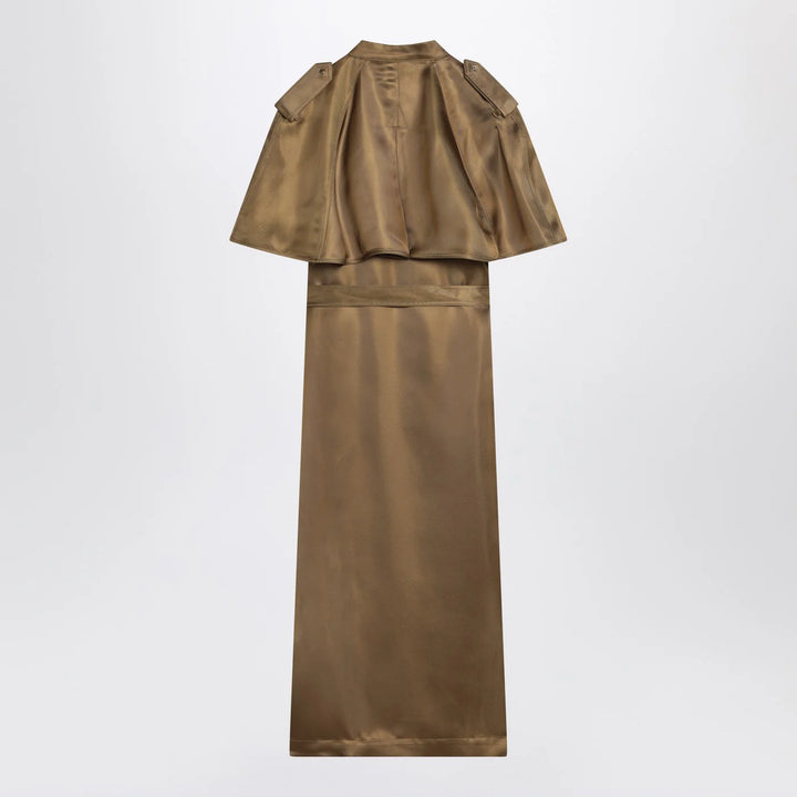 Burberry - Viscose twill trench dress