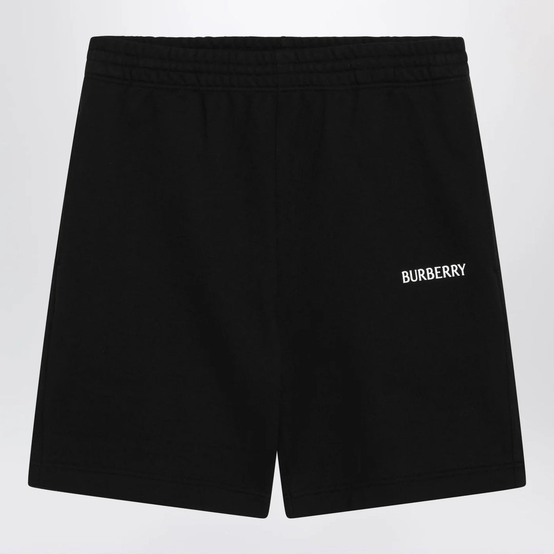 Burberry - Black logo Shorts