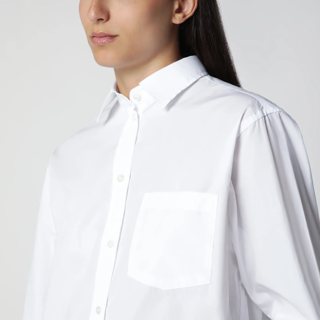 Róhe - Optic White Cotton Shirt