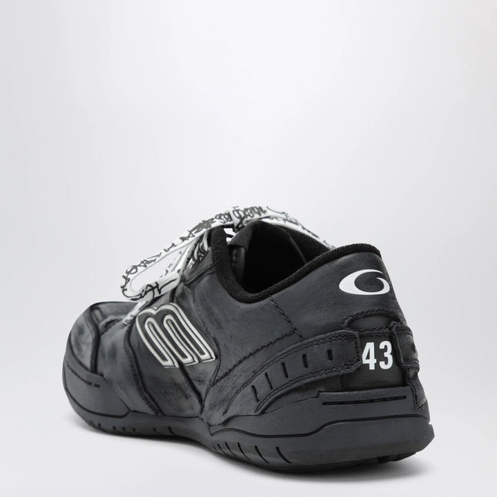 Balenciaga - Hamptons Worn-Out black sneakers