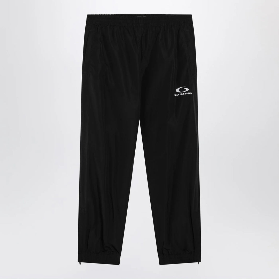 Balenciaga - Black Loop Sports Icon jogger trousers