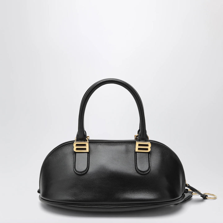 Balenciaga - Bolero Mini bowling bag in black leather