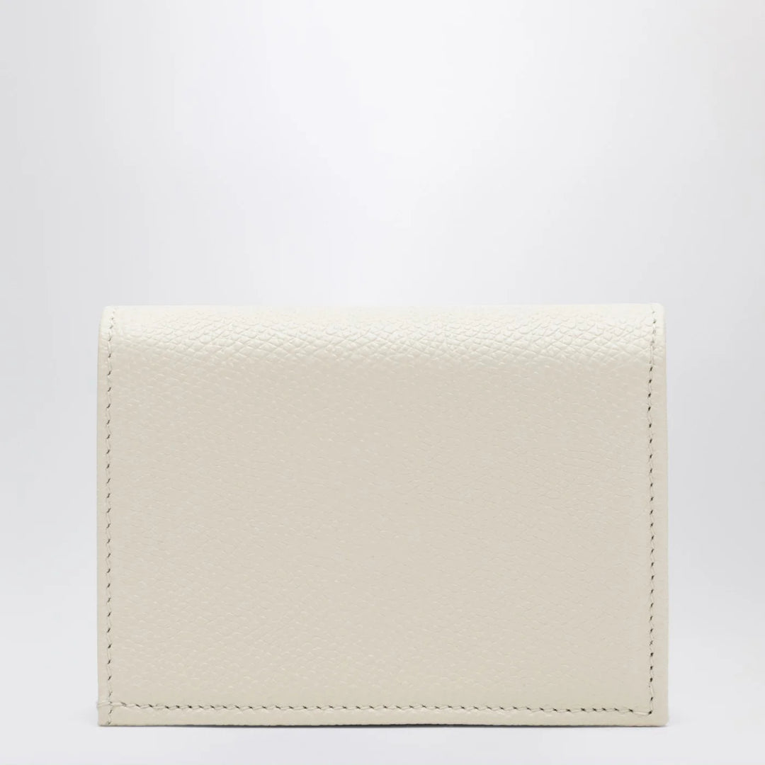 Valentino Garavani - VLogo Signature ivory leather wallet