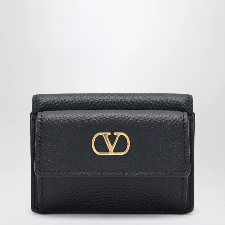 Valentino Garavani - Vlogo trifold wallet black