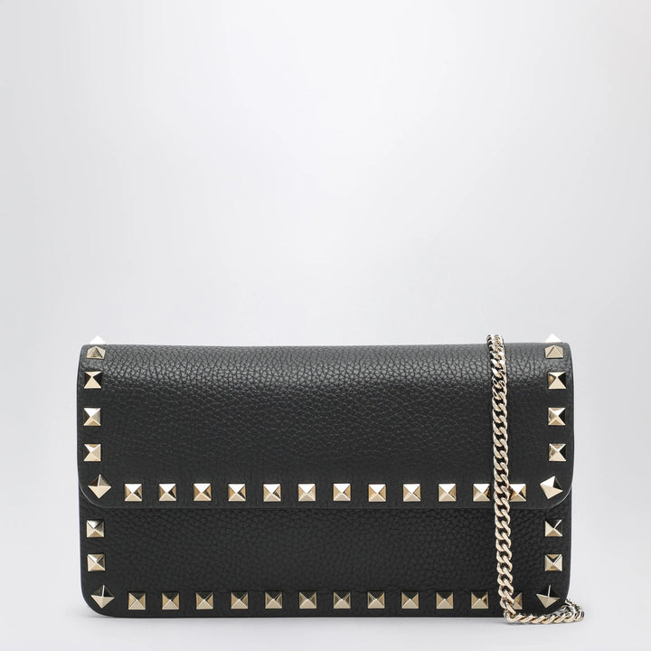 Valentino Garavani - Pouch with black Rockstud chain