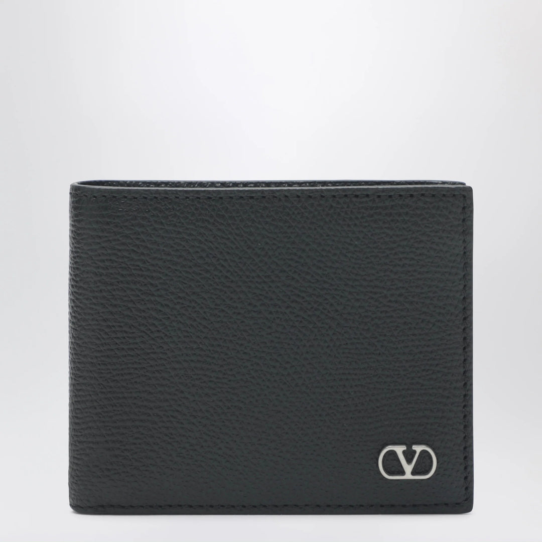 Valentino Garavani - Black Vlogo Signature bi-fold wallet