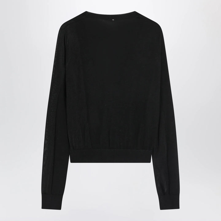 Sportmax - Black wool cardigan
