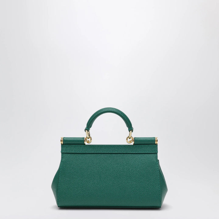 Dolce&amp;Gabbana - Small Sicily top-handle bag in emerald green