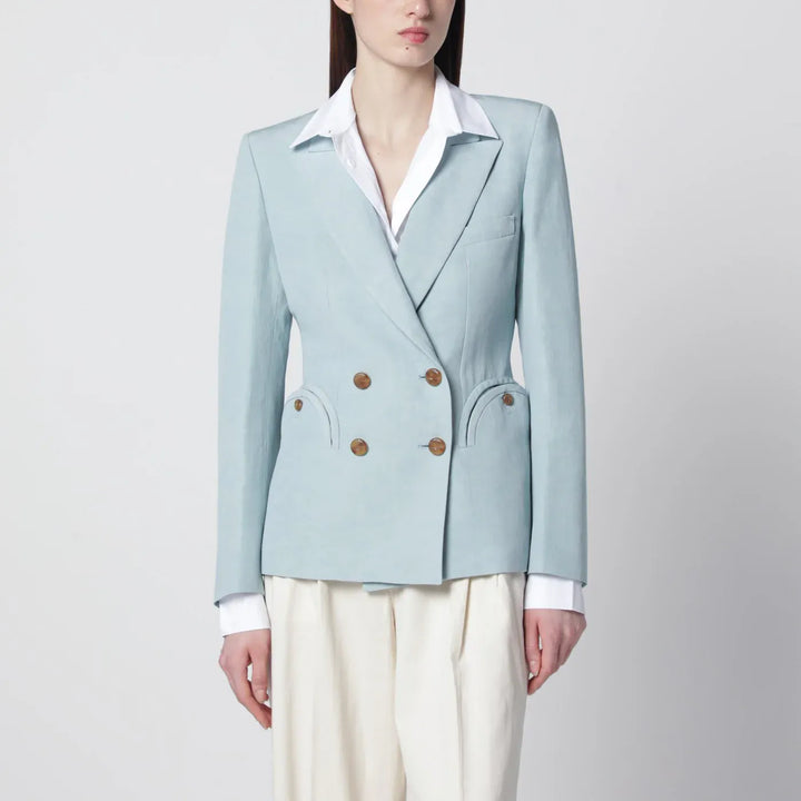 Blazé Milano - Light blue double-breasted jacket