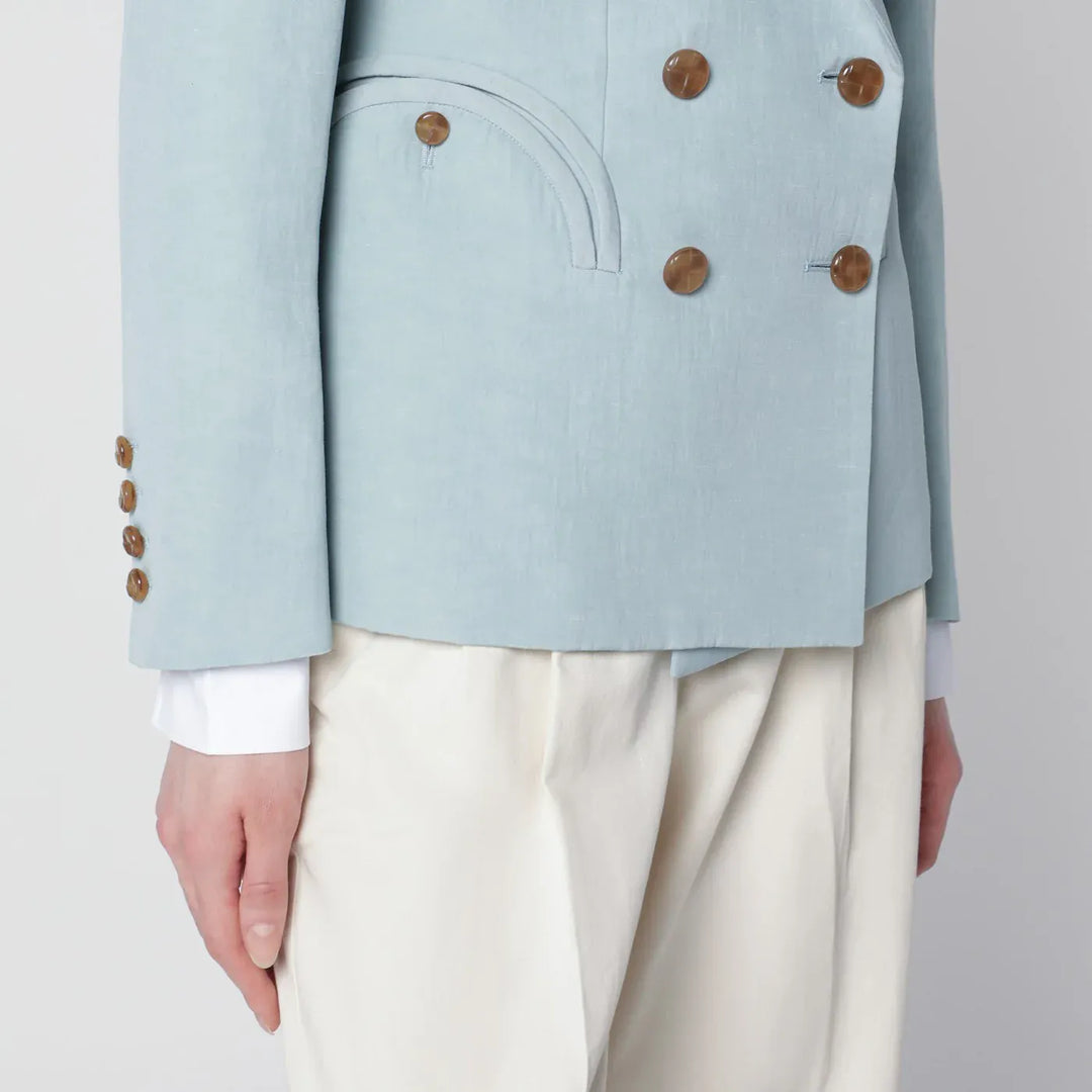 Blazé Milano - Light blue double-breasted jacket