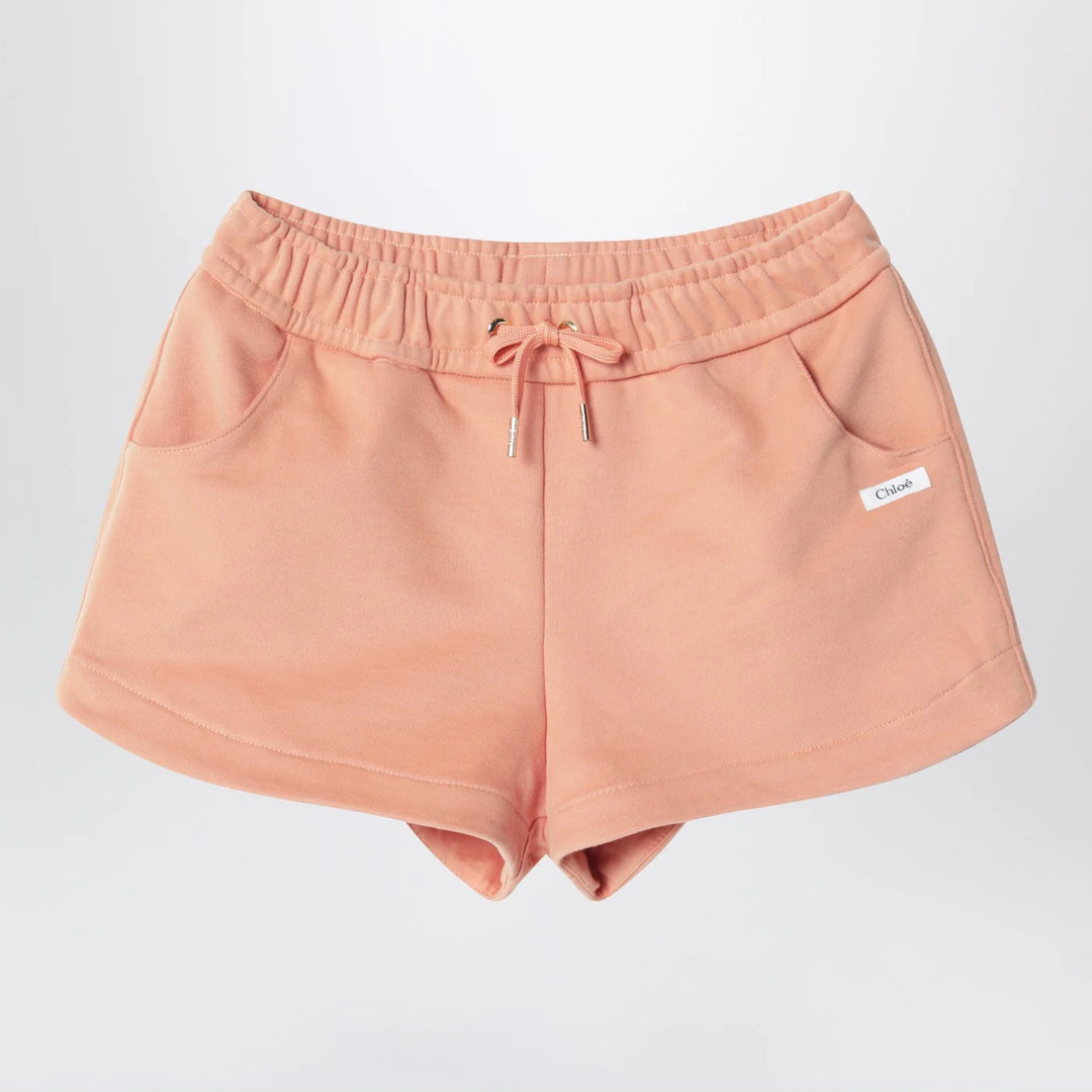 Chloé - Apricot cotton Shorts