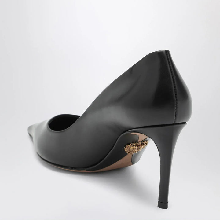 Dolce&amp;Gabbana - Black calfskin Devotion pumps