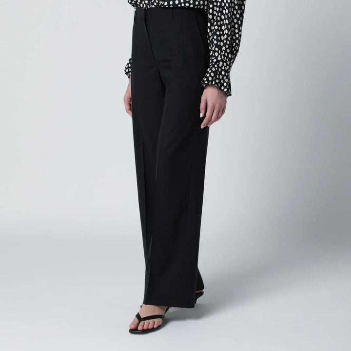 PT Torino - Black wool trousers