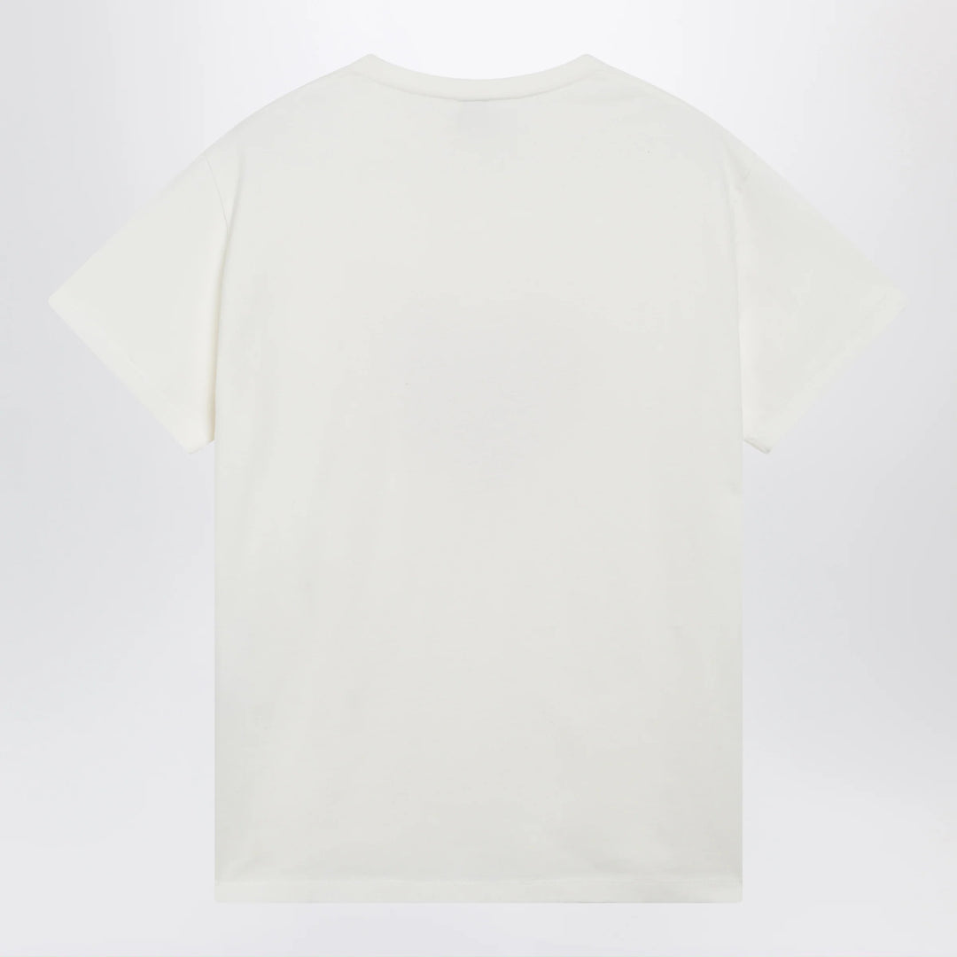 Chloé - White T-shirt with cherry logo print
