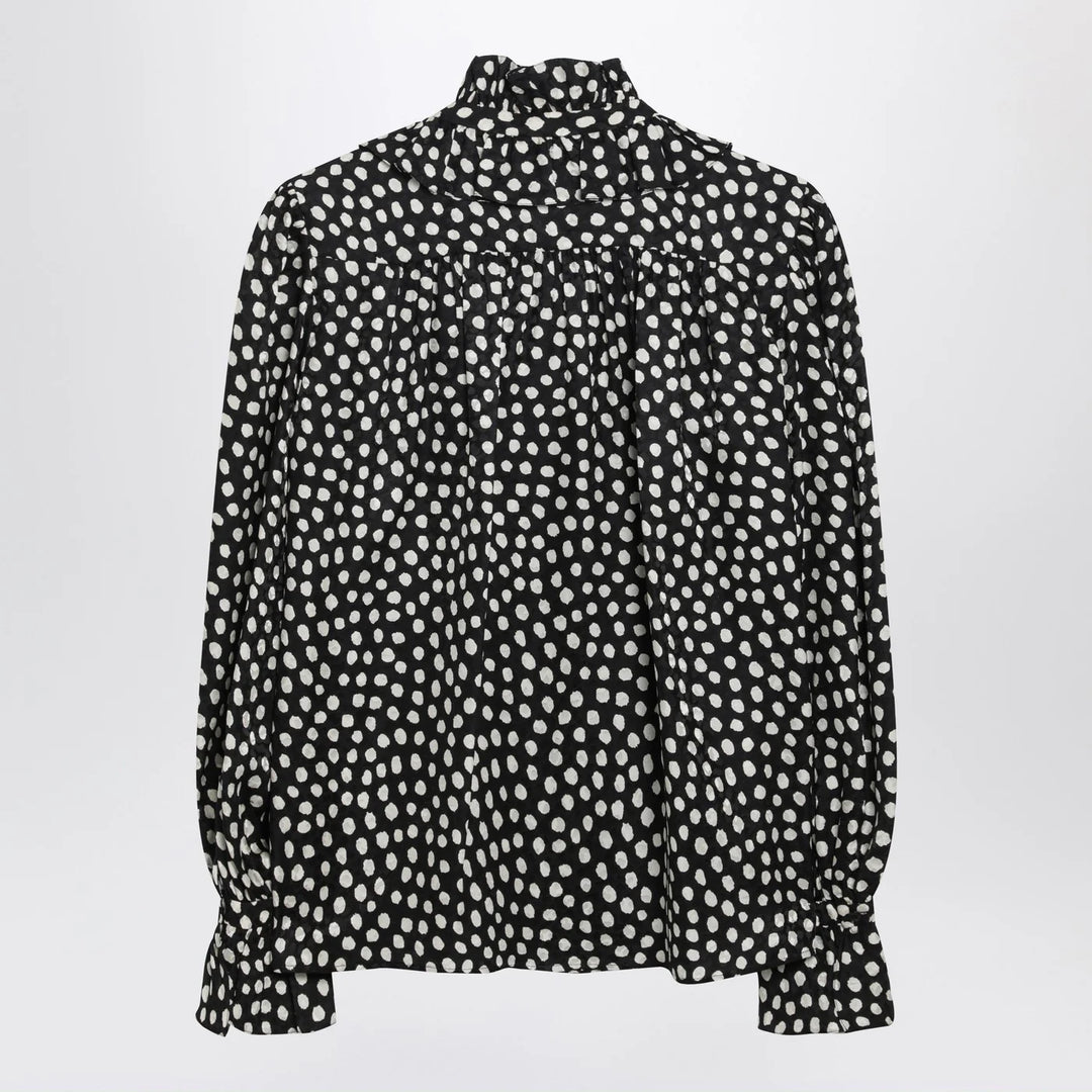 Chloé - Polka-dot silk blouse