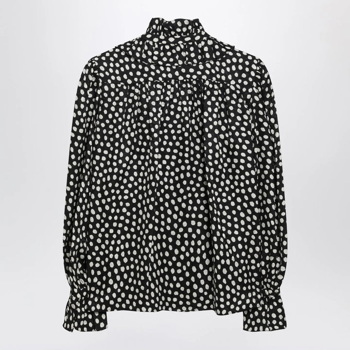Chloé - Polka-dot silk blouse