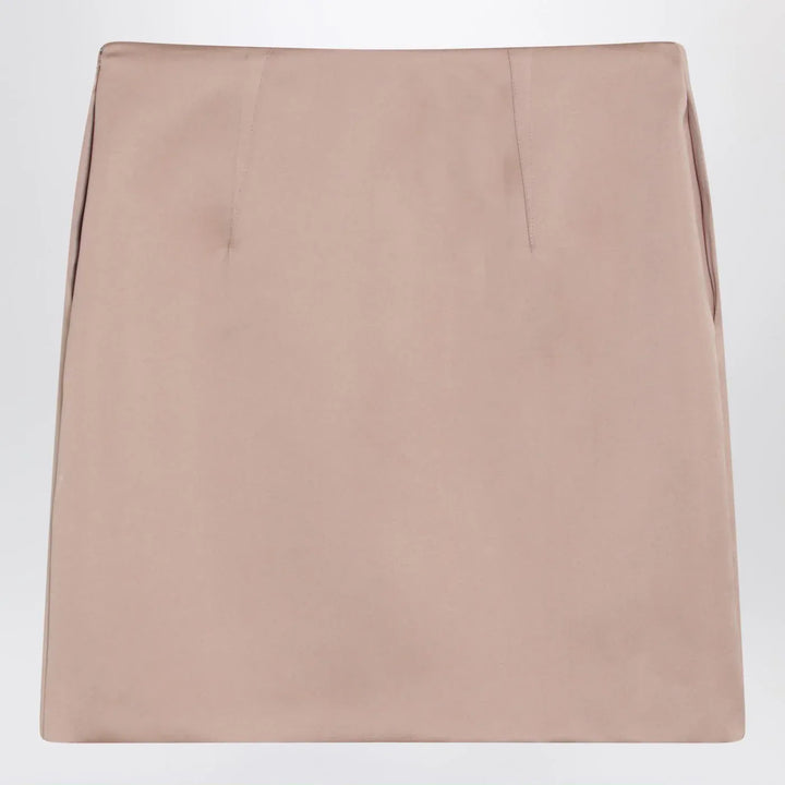 Chloé - Short pink satin pencil skirt Brand Skirts