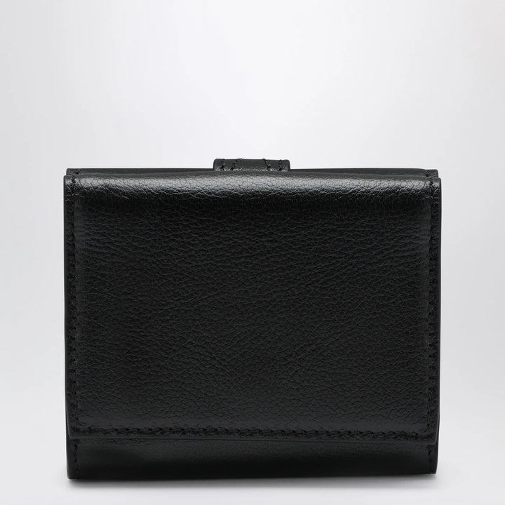 Chloé - Mini black Paddington trifold leather wallet