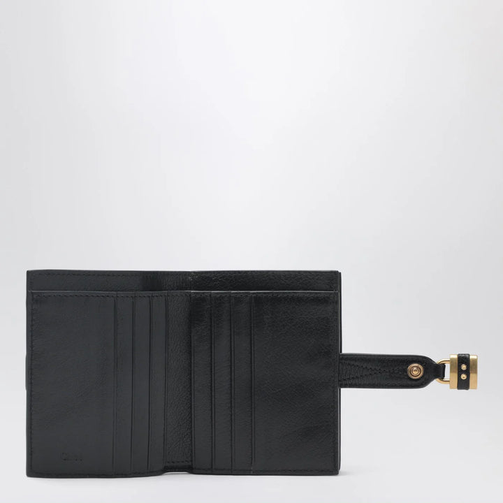 Chloé - Paddington square wallet in black leather