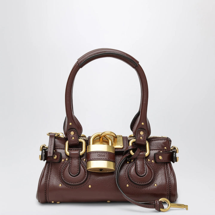Chloé - Small brown leather Paddington bag