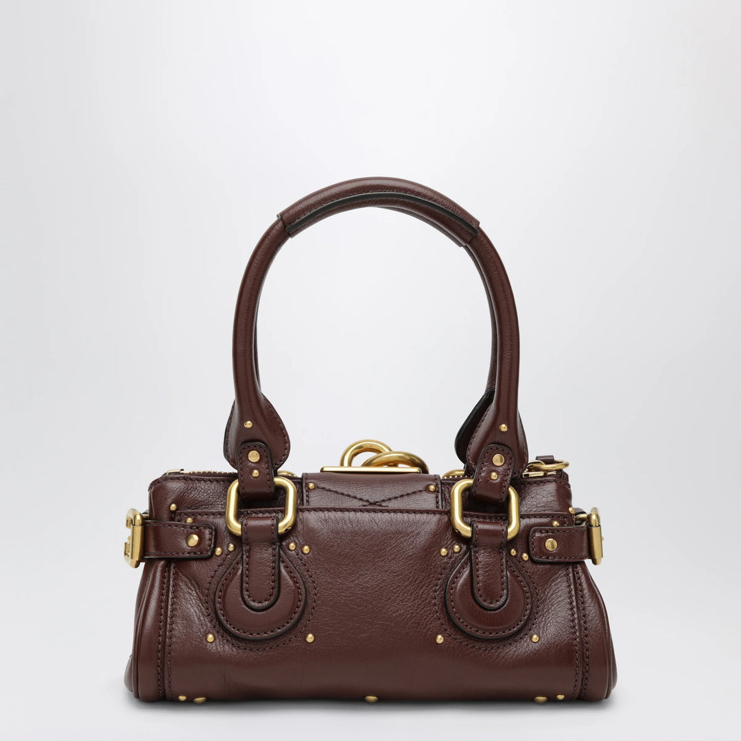 Chloé - Small brown leather Paddington bag