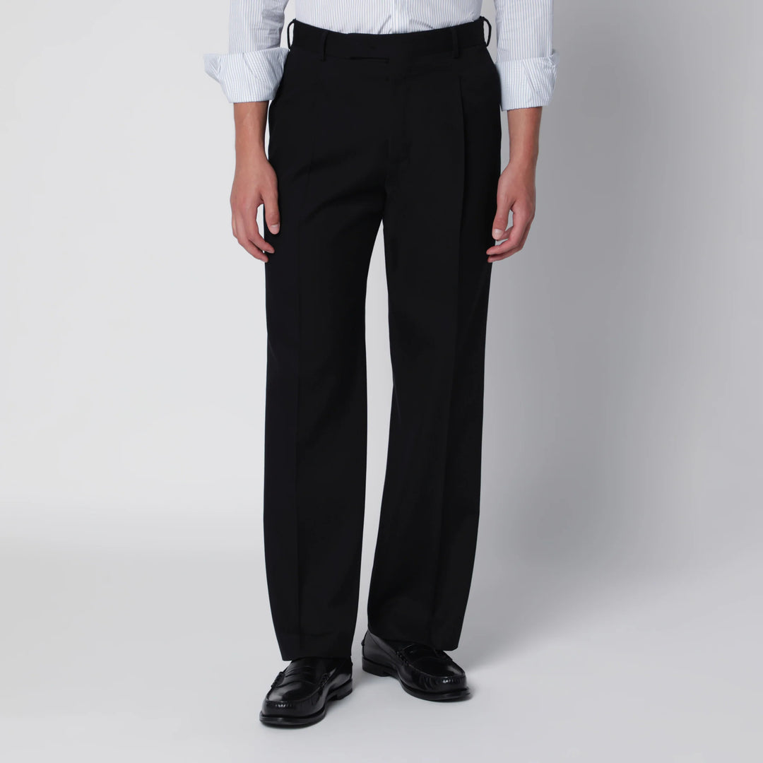 PT Torino - Black Cotton Trousers