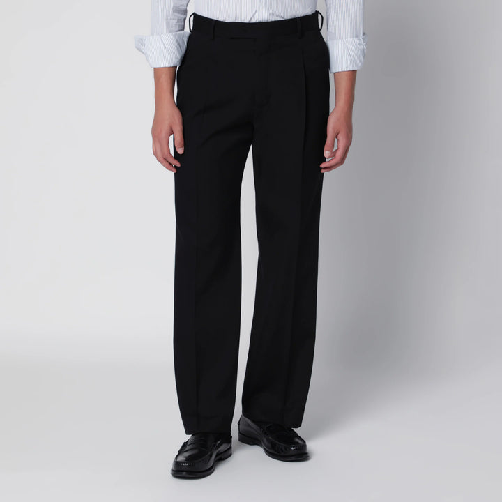 PT Torino - Black Cotton Trousers