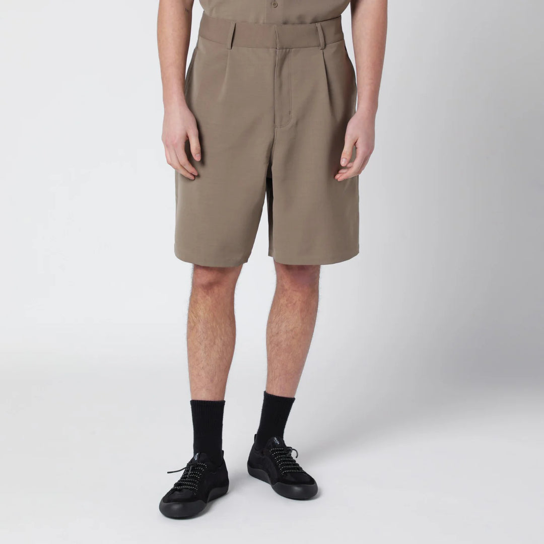 Entire Studios - Beige tailored shorts