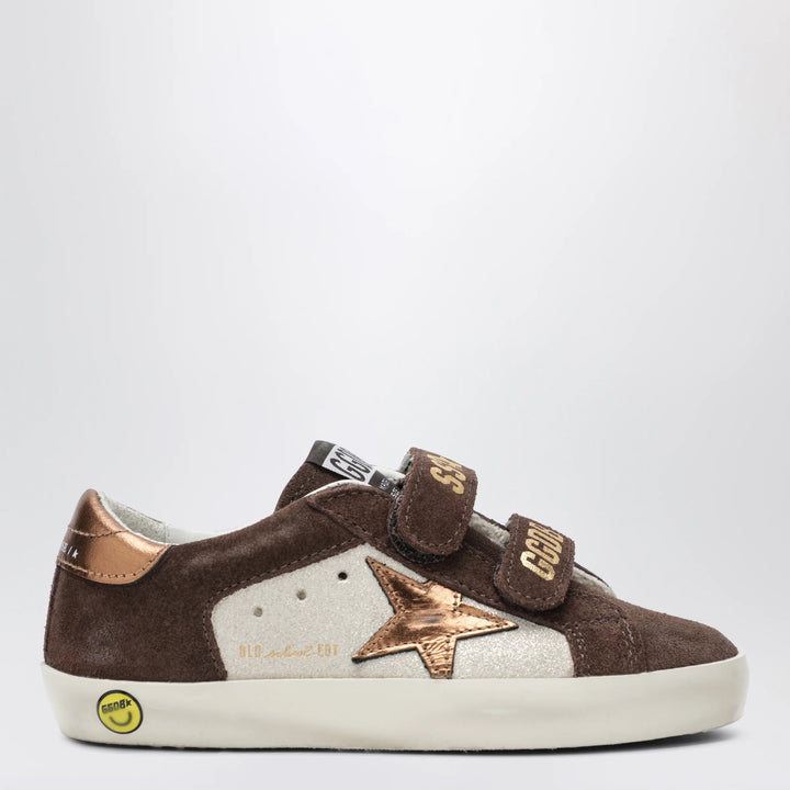 Golden Goose - Old School sneakers in sand/brown suede