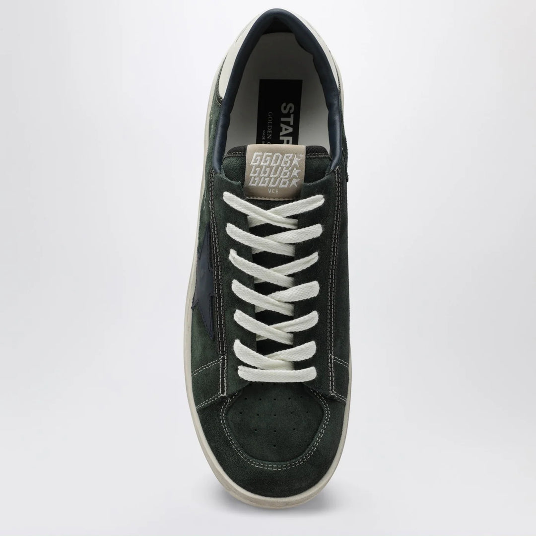 Golden Goose - Green and Blue Stardan Sneakers