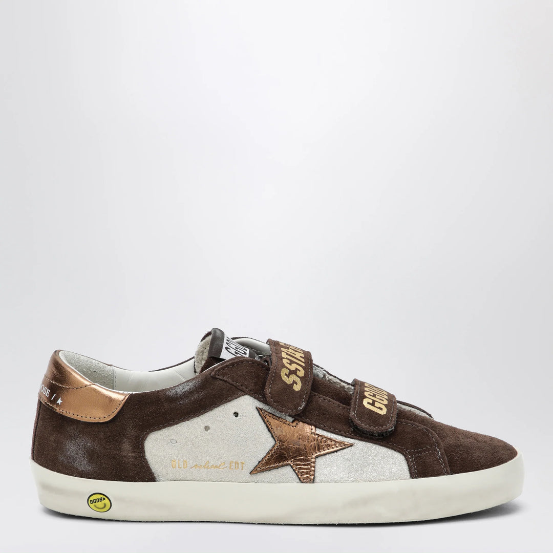 Golden Goose - Old School sneakers in sand/brown suede