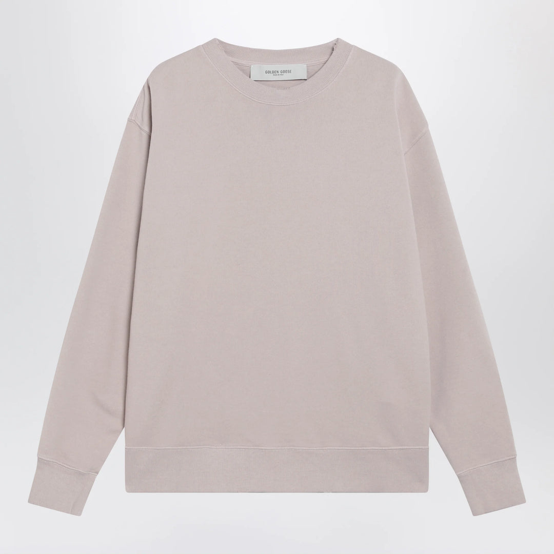 Golden Goose - Pink cotton crewneck sweatshirt