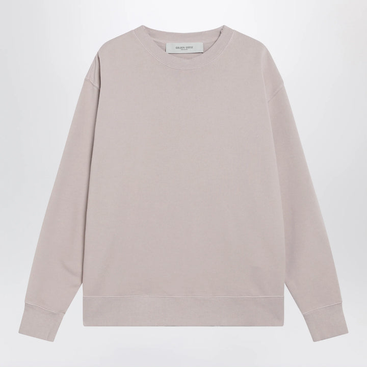 Golden Goose - Pink cotton crewneck sweatshirt